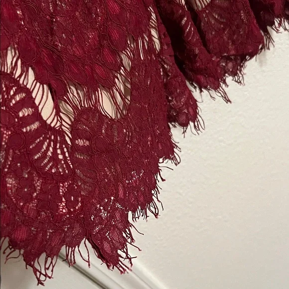 Nasty Gal Red Lace Mini Dress - Picture 9 of 11